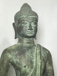 Brass Standing Teaching Buddha Statue 36" - Routes Gallery