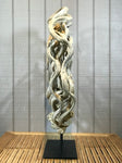 Twisted Vine Sculpture on Stand - Routes Gallery