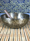 Medicine Buddha Handmade Singing Bowl 9.75" - Routes Gallery