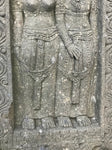 Stone Rama Sita Wall Relief Panel 37.5" - Routes Gallery