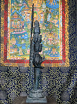 Brass Avalokiteshvara with 1000 Arms Statue 27" - Routes Gallery