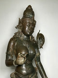 Dewi Sri / Shri Devi Goddess Statue 36" - Routes Gallery