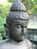 Stone Standing Dharmachakra Buddha 60" - Routes Gallery