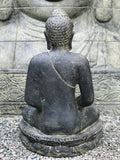 Seated Meditating Garden Buddha Statue 21" - Routes Gallery