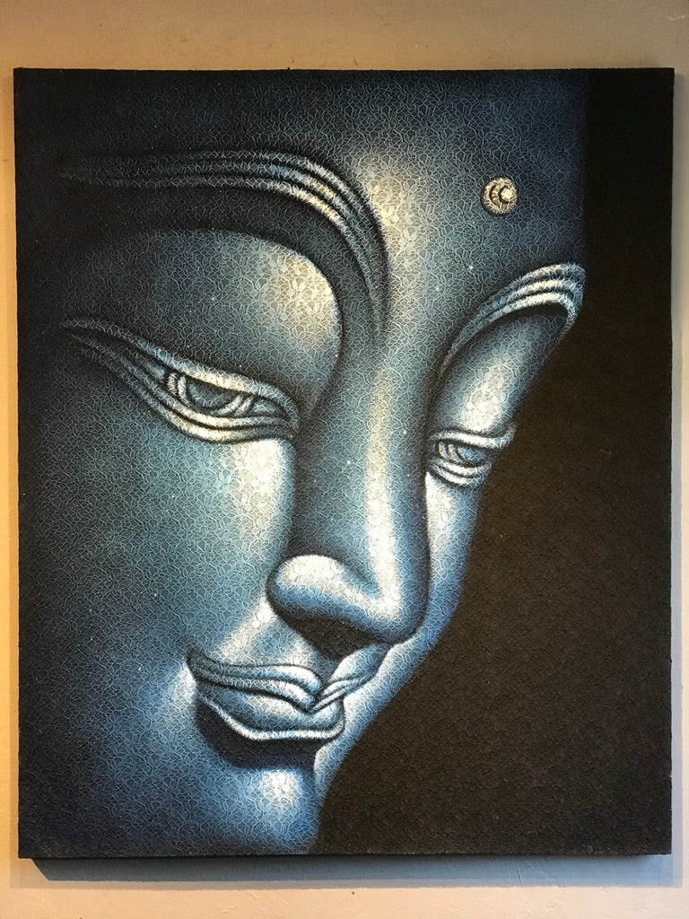 Buddha Face Painting - Routes Gallery