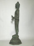Brass Standing Teaching Buddha Statue 36" - Routes Gallery
