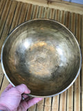 Medicine Buddha Handmade Singing Bowl 9.75" - Routes Gallery