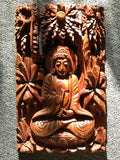 Wood Vitarka Buddha Wallhanging - Routes Gallery