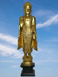 Abhaya and Varada Mudra Buddha Statue 36" - Routes Gallery