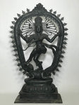 Brass Dancing Shiva Nataraja Statue 36" - Routes Gallery