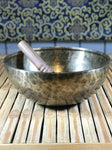 Medicine Buddha Handmade Singing Bowl 9.75" - Routes Gallery