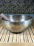 Medicine Buddha Handmade Singing Bowl 10" - Routes Gallery