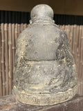 Stone Namaste Praying Monk Garden Statue 20" - Routes Gallery