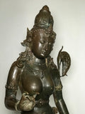 Dewi Sri / Shri Devi Goddess Statue 36" - Routes Gallery